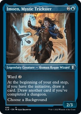 Imoen, Mystic Trickster (Foil Etched) [Commander Legends: Battle for Baldur's Gate]