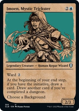 Imoen, Mystic Trickster (Showcase) [Commander Legends: Battle for Baldur's Gate]