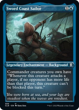 Sword Coast Sailor (Foil Etched) [Commander Legends: Battle for Baldur's Gate]