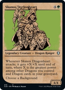 Skanos Dragonheart (Showcase) [Commander Legends: Battle for Baldur's Gate]