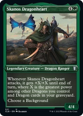Skanos Dragonheart Foil Etched (521) [CLB]