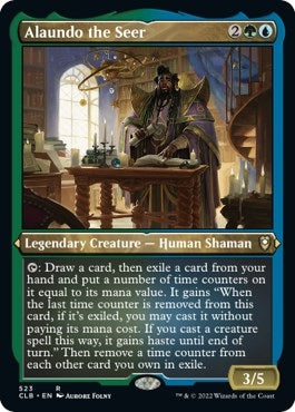 Alaundo the Seer Foil Etched (523) [CLB]