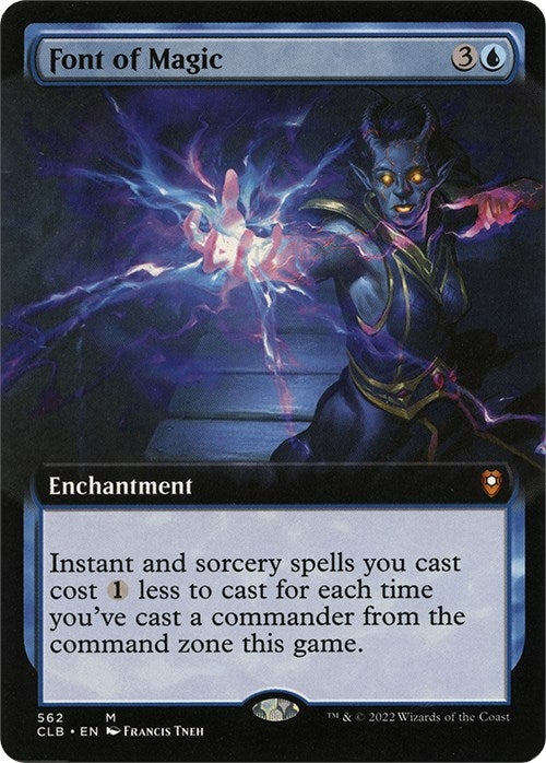 Font of Magic Extended Art (562) [CLB]