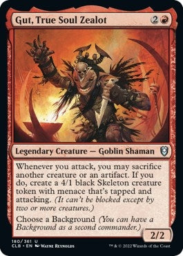 Gut, True Soul Zealot [Commander Legends: Battle for Baldur's Gate]