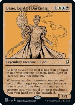 Bane, Lord of Darkness (Showcase) [Commander Legends: Battle for Baldur's Gate]