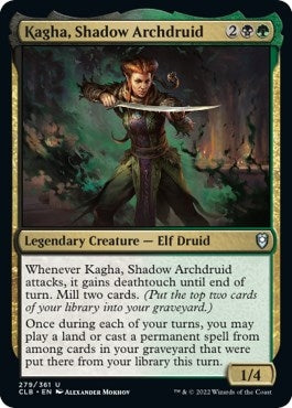 Kagha, Shadow Archdruid [Commander Legends: Battle for Baldur's Gate]