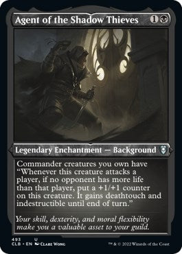Agent of the Shadow Thieves Foil Etched (493) [CLB]