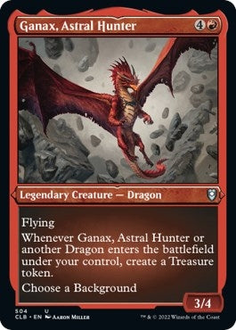 Ganax Astral Hunter Foil Etched (504) [CLB]