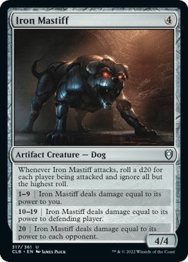 Iron Mastiff [Commander Legends: Battle for Baldur's Gate]