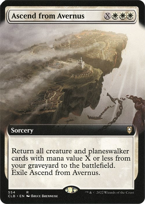 Ascend from Avernus Extended Art (554) [CLB]