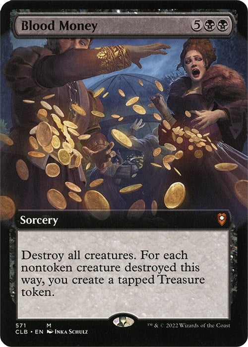 Blood Money Extended Art (571) [CLB]