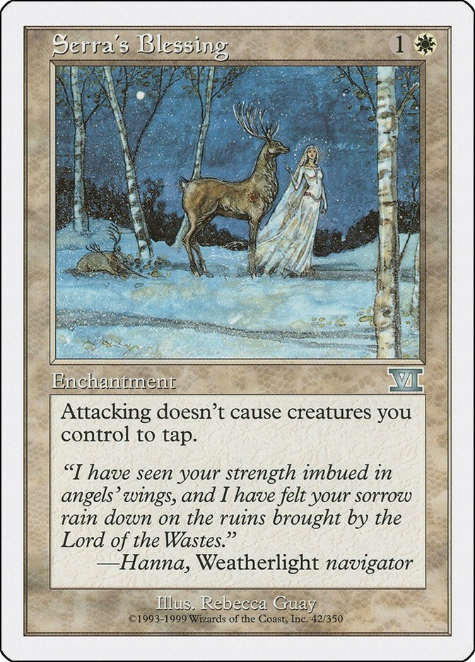 Serras Blessing (42) [6ED]