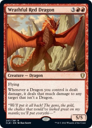 Wrathful Red Dragon (207) [CLB]