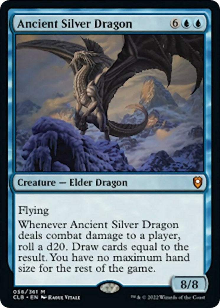 Ancient Silver Dragon (56) [CLB]