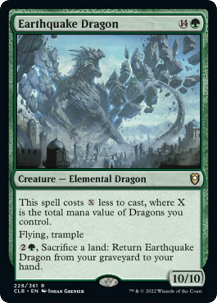 Earthquake Dragon (228) [CLB]