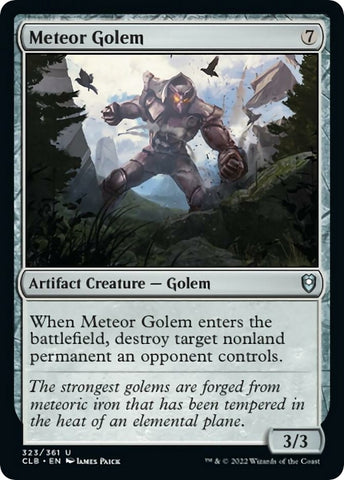 Meteor Golem [Commander Legends: Battle for Baldur's Gate]