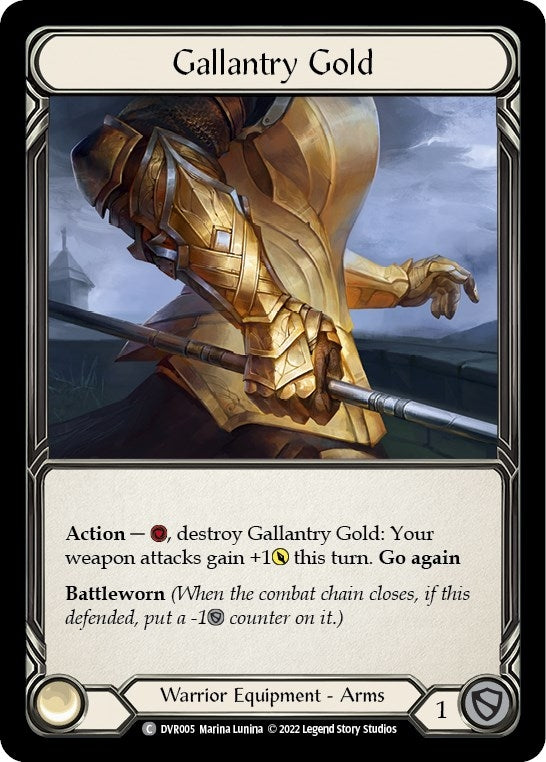 Image for Gallantry Gold [Classic Battles: Rhinar vs Dorinthea]
