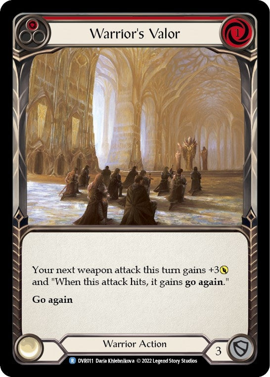 Image for Warriors Valor [Classic Battles: Rhinar vs Dorinthea]
