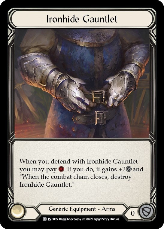 Image for Ironhide Gauntlet [Classic Battles: Rhinar vs Dorinthea]