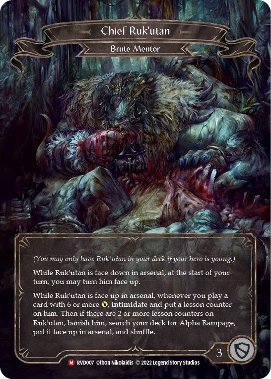 Image for Chief Ruk'utan [Classic Battles: Rhinar vs Dorinthea]