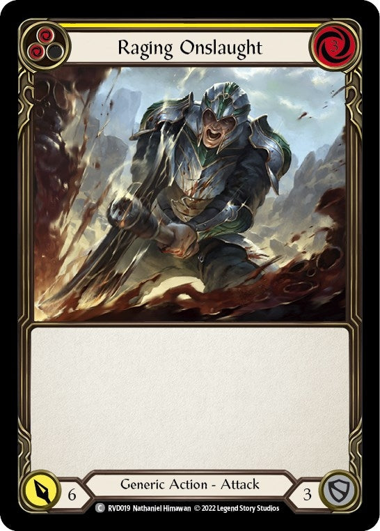 Image for Raging Onslaught [Classic Battles: Rhinar vs Dorinthea]