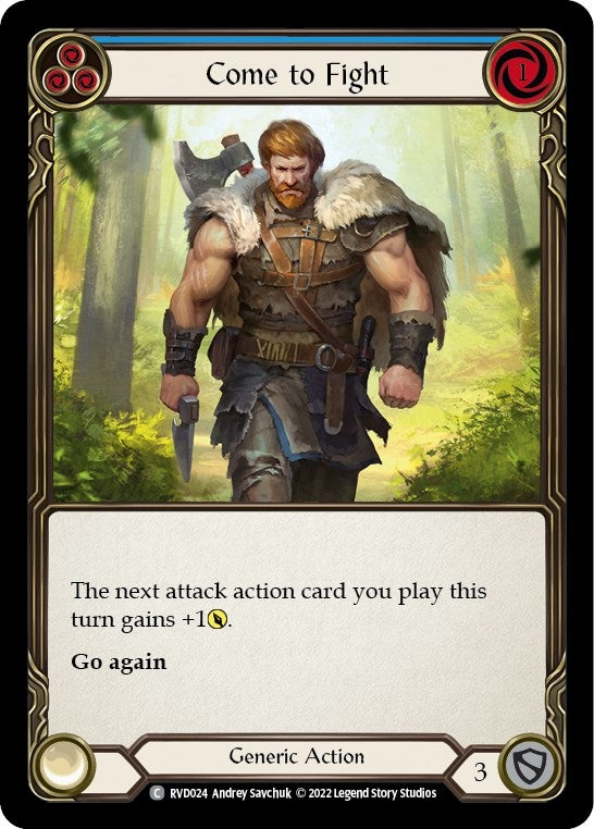 Image for Come to Fight [Classic Battles: Rhinar vs Dorinthea]