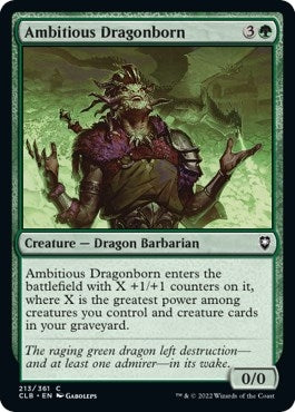 Ambitious Dragonborn [Commander Legends: Battle for Baldur's Gate]