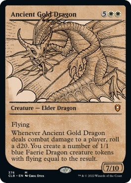 Ancient Gold Dragon Showcase (376) [CLB]