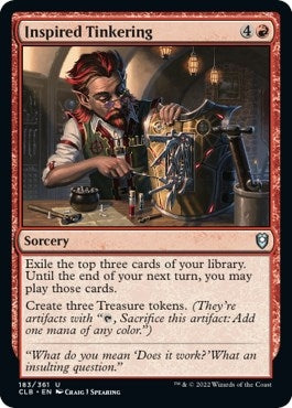 Inspired Tinkering [Commander Legends: Battle for Baldur's Gate]