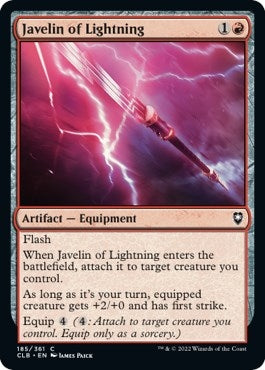 Javelin of Lightning [Commander Legends: Battle for Baldur's Gate]