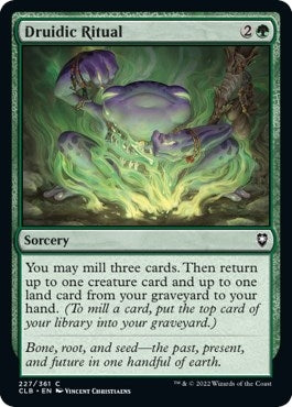 Druidic Ritual [Commander Legends: Battle for Baldur's Gate]