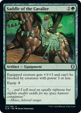 Saddle of the Cavalier [Commander Legends: Battle for Baldur's Gate]