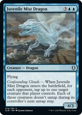 Juvenile Mist Dragon [Commander Legends: Battle for Baldur's Gate]