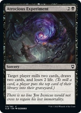 Atrocious Experiment [Commander Legends: Battle for Baldur's Gate]