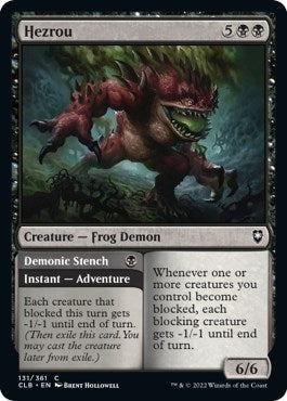 Hezrou // Demonic Stench [Commander Legends: Battle for Baldur's Gate]