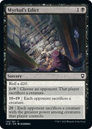 Myrkul's Edict [Commander Legends: Battle for Baldur's Gate]
