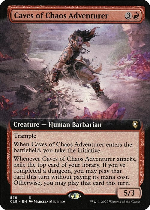 Caves of Chaos Adventurer Extended Art (579) [CLB]