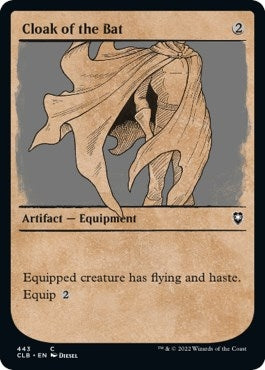 Cloak of the Bat (Showcase) [Commander Legends: Battle for Baldur's Gate]