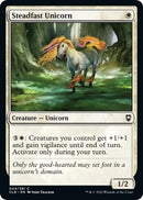 Steadfast Unicorn [Commander Legends: Battle for Baldur's Gate]