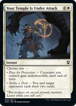 Your Temple Is Under Attack (52) [CLB]