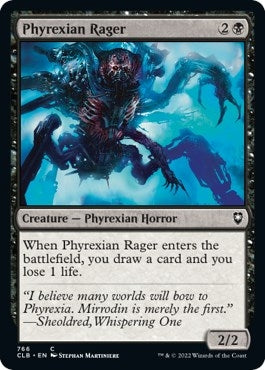 Phyrexian Rager (766) [CLB]