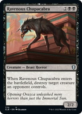 Ravenous Chupacabra (770) [CLB]