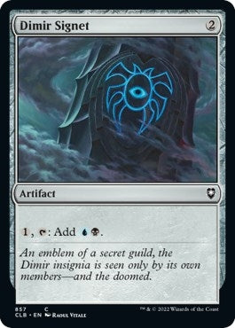 Dimir Signet (857) [CLB]