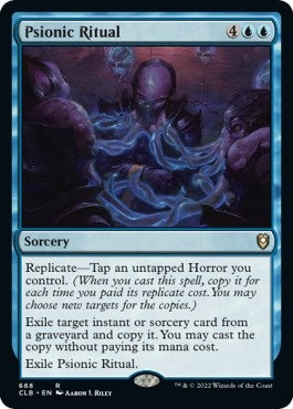 Psionic Ritual [Commander Legends: Battle for Baldur's Gate]