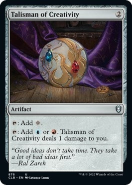 Talisman of Creativity (876) [CLB]