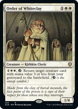 Order of Whiteclay (703) [CLB]