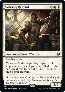 Solemn Recruit (708) [CLB]
