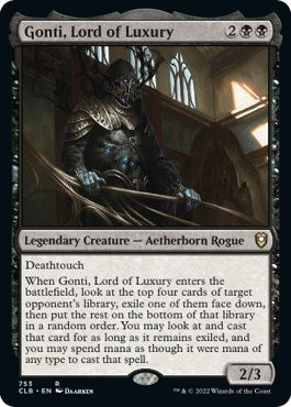 Gonti, Lord of Luxury [Commander Legends: Battle for Baldur's Gate]