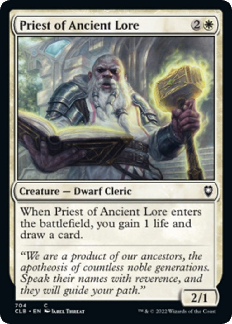 Priest of Ancient Lore (704) [CLB]