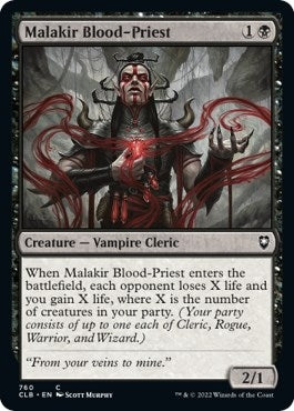 Malakir Blood Priest (760) [CLB]